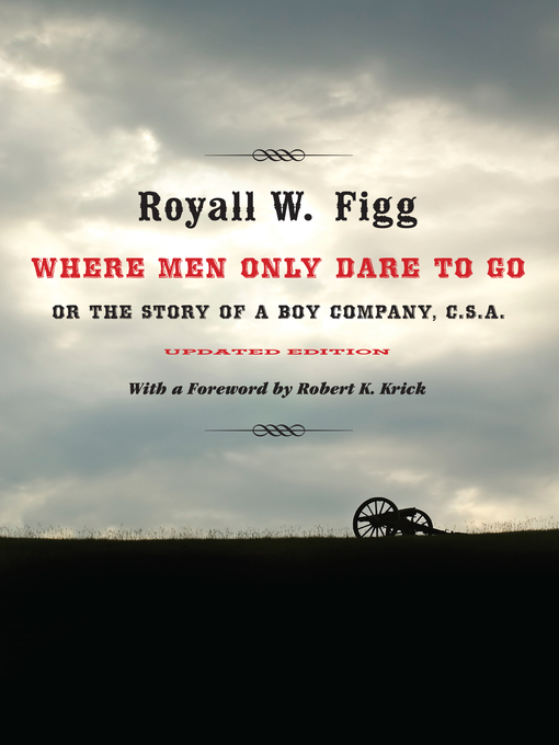 Title details for Where Men Only Dare to Go by Royall W. Figg - Available